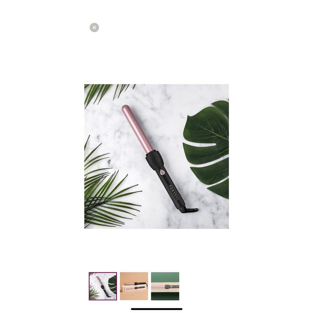 L‎ Foxybae Rose Gold 25mm Curling Wand